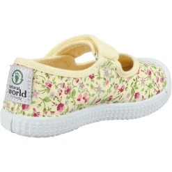 NATURAL WORLD Mini Ballerinas Mercedes Velcr. Flores Tintado - Ballerinas - W -Pretty Ballerinas-Shop 10521668 04