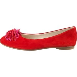 Paul Green Klassische Ballerinas - Rot -Pretty Ballerinas-Shop 10629250 03