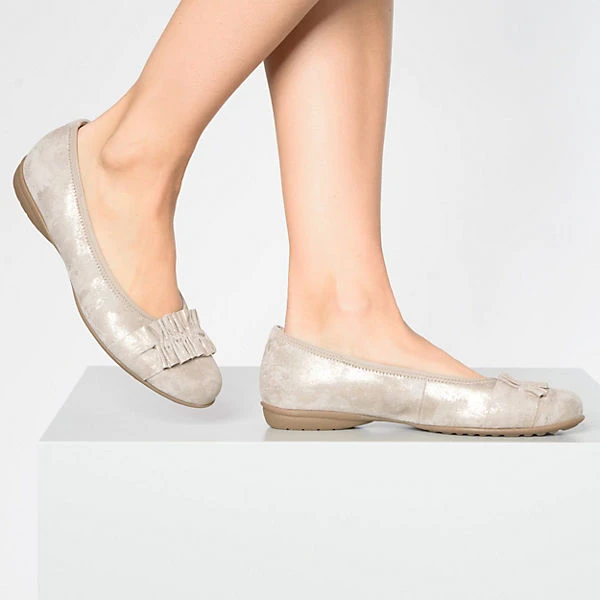 Gabor Klassische Ballerinas - Beige 4 Gabor Klassische Ballerinas - Beige – Bild 2