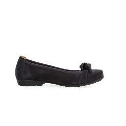 Gabor Comfort Sportliche Ballerinas Rauleder Blau - Blau -Pretty Ballerinas-Shop 11537907 03