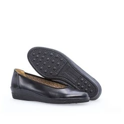 Gabor Comfort Sportliche Ballerinas Glattleder Schwarz - Schwarz -Pretty Ballerinas-Shop 11538697 05