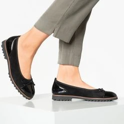 Gabor Klassische Ballerinas - Schwarz -Pretty Ballerinas-Shop 11568017 02