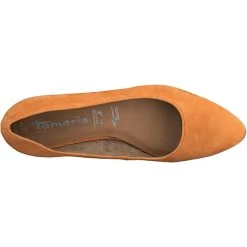 Tamaris Klassische Ballerinas - Orange -Pretty Ballerinas-Shop 13276954 05