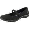 Skechers Riemchenballerinas - Schwarz