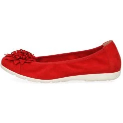 Caprice Klassische Ballerinas - Rot -Pretty Ballerinas-Shop 13356567 03