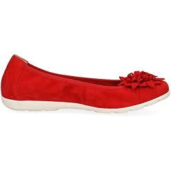 Caprice Klassische Ballerinas - Rot -Pretty Ballerinas-Shop 13356567 05