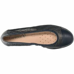 Caprice Klassische Ballerinas - Blau -Pretty Ballerinas-Shop 13356580 04