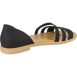 Crocs Tulum Open Flat W Komfort-Ballerinas - Schwarz -Pretty Ballerinas-Shop 13419165 05
