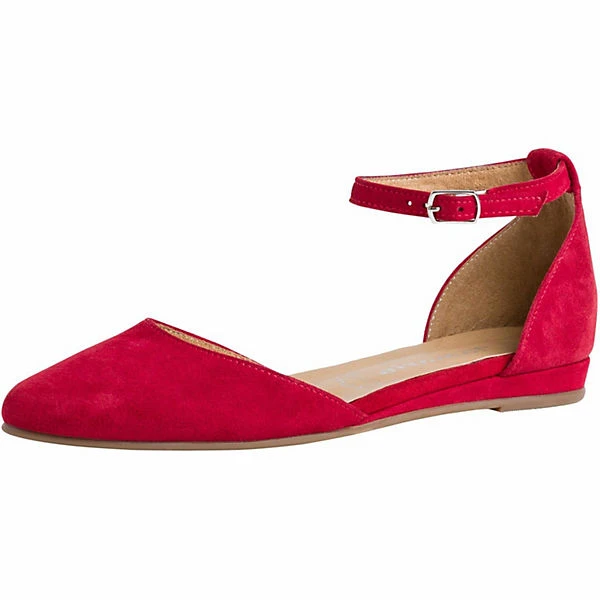 Tamaris Ballerina Spangenballerinas - Rot 3 Tamaris Ballerina Spangenballerinas - Rot