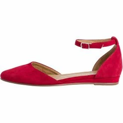 Tamaris Ballerina Spangenballerinas - Rot 10 Tamaris Ballerina Spangenballerinas - Rot -Pretty Ballerinas-Shop 14422840 04