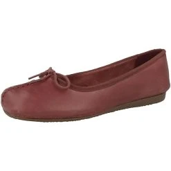 Clarks Un Freckle Ice Ballerinas Damen Klassische Ballerinas - Rot -Pretty Ballerinas-Shop 14760176 04