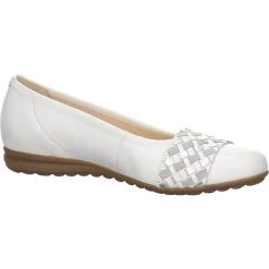 Gabor Ballerina Ballerina Klassische Ballerinas - Weiß -Pretty Ballerinas-Shop 15311309 05