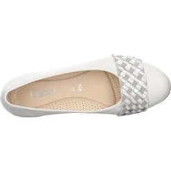 Gabor Ballerina Ballerina Klassische Ballerinas - Weiß -Pretty Ballerinas-Shop 15311309 06