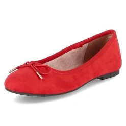 Tamaris Ballerinas Klassische Ballerinas - Rot