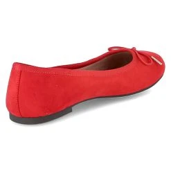 Tamaris Ballerinas Klassische Ballerinas - Rot -Pretty Ballerinas-Shop 15830840 03
