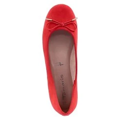 Tamaris Ballerinas Klassische Ballerinas - Rot -Pretty Ballerinas-Shop 15830840 05