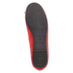 Tamaris Ballerinas Klassische Ballerinas - Rot -Pretty Ballerinas-Shop 15830840 06