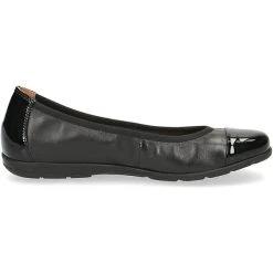 Caprice Klassische Ballerinas - Schwarz 11 Caprice Klassische Ballerinas - Schwarz -Pretty Ballerinas-Shop 15838687 04