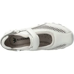 ALLROUNDER BY MEPHISTO Niro Sportliche Ballerinas - Weiß -Pretty Ballerinas-Shop 17009779 05