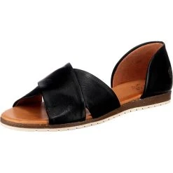 Apple Of Eden Ss21-chiusi Peeptoe-Ballerinas - Schwarz