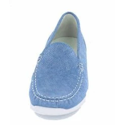 WALDLÄUFER Slipper Hinata H-Weite Klassische Slipper - Blau -Pretty Ballerinas-Shop 17845986 03
