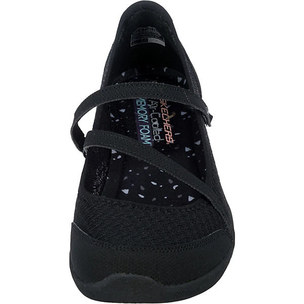 Skechers Be-lux Airy Winds Riemchenballerinas - Schwarz 6 Skechers Be-lux Airy Winds Riemchenballerinas - Schwarz - Image 4