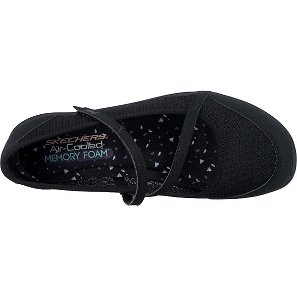 Skechers Be-lux Airy Winds Riemchenballerinas - Schwarz 8 Skechers Be-lux Airy Winds Riemchenballerinas - Schwarz - Image 6