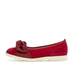 Gabor Ballerina Sportliche Ballerinas - Rot -Pretty Ballerinas-Shop 18730621 04