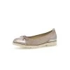Gabor Ballerinas - Gold 1 Gabor Ballerinas - Gold -Pretty Ballerinas-Shop 18935130 01
