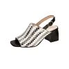 Gerry Weber Sandale Schnalle - Silber/weiß -Pretty Ballerinas-Shop 19293086 01