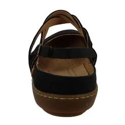 El Naturalista Damen Klassische Ballerina Coral N5227 Schwarz Black Leder Klassische Ballerinas - Schwarz -Pretty Ballerinas-Shop 20403083 04