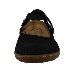 El Naturalista Damen Klassische Ballerina Coral N5227 Schwarz Black Leder Klassische Ballerinas - Schwarz -Pretty Ballerinas-Shop 20403083 06