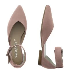 XAVER LUIS Ballerina VICTORIA - Gelenkoffene Ballerinas Mit Spange Klassische Ballerinas -Pretty Ballerinas-Shop 20682370 03