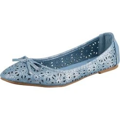 Lynfield Classic Ballerina Mit Flower-cut Optik Klassische Ballerinas