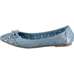 Lynfield Classic Ballerina Mit Flower-cut Optik Klassische Ballerinas -Pretty Ballerinas-Shop 21323300 03