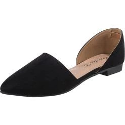 Ambellis Klassische Ballerinas - Schwarz