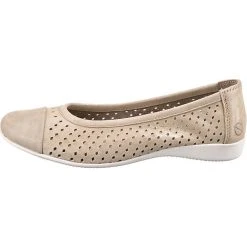 Paul Vesterbro Casual Leder Komfort-Ballerinas - Gold -Pretty Ballerinas-Shop 22173318 03