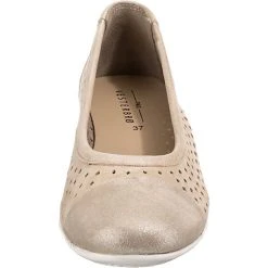 Paul Vesterbro Casual Leder Komfort-Ballerinas - Gold -Pretty Ballerinas-Shop 22173318 04