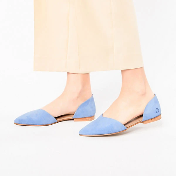 Paul Vesterbro Trendy Leder Slipper Klassische Ballerinas 4 Paul Vesterbro Trendy Leder Slipper Klassische Ballerinas - Image 2