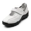 Vitaform Sportliche Damen Ballerina - Sommerschuhe Damen Geschlossen - Freizeitschuhe Damen Aus Leder - Lederschuhe Damen Klettverschluss Damen Ballerina Leder -Pretty Ballerinas-Shop 22750638 01