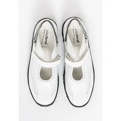 Vitaform Sportliche Damen Ballerina - Sommerschuhe Damen Geschlossen - Freizeitschuhe Damen Aus Leder - Lederschuhe Damen Klettverschluss Damen Ballerina Leder 12 Vitaform Sportliche Damen Ballerina - Sommerschuhe Damen Geschlossen - Freizeitschuhe Damen Aus Leder - Lederschuhe Damen Klettverschluss Damen Ballerina Leder -Pretty Ballerinas-Shop 22750638 05