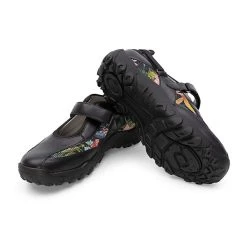 Vitaform Sportliche Damen Ballerina - Sommerschuhe Damen Geschlossen - Freizeitschuhe Damen Aus Leder - Lederschuhe Damen Klettverschluss Damen Ballerina Leder -Pretty Ballerinas-Shop 22750640 03