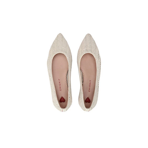 CRICKIT Didone Klassische Ballerinas - Offwhite 8 CRICKIT Didone Klassische Ballerinas - Offwhite – Bild 6