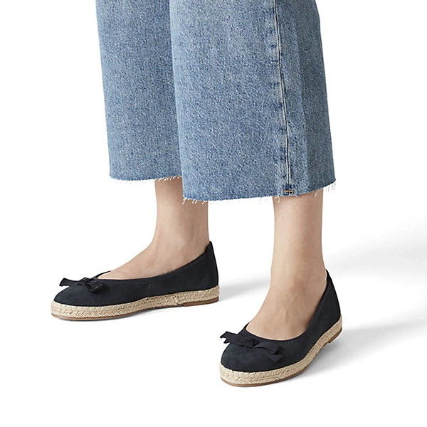 Tamaris Klassische Ballerinas - Dunkelblau 4 Tamaris Klassische Ballerinas - Dunkelblau - Image 2