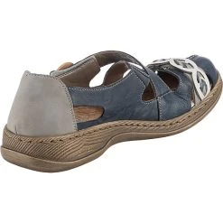 Rieker Komfort-Ballerinas - Blau -Pretty Ballerinas-Shop 23024181 05