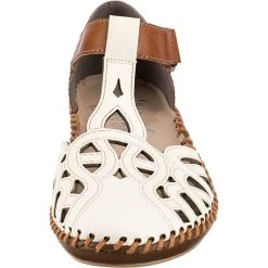 Rieker Riemchenballerinas - Braun/weiß -Pretty Ballerinas-Shop 23024232 04