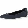 S.Oliver Klassische Ballerinas - Dunkelblau -Pretty Ballerinas-Shop 23065378 01