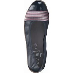 Jana Klassische Ballerinas 10 Jana Klassische Ballerinas -Pretty Ballerinas-Shop 23066525 05