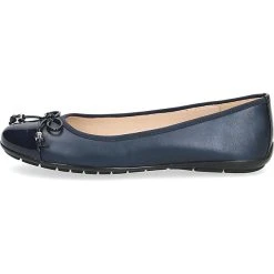 Caprice Klassische Ballerinas - Dunkelblau -Pretty Ballerinas-Shop 23067556 03