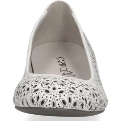 Caprice Klassische Ballerinas - Weiß -Pretty Ballerinas-Shop 23067587 04